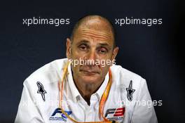 Bruno Michel (FRA) F2 CEO in an FIA Press Conference. 09.05.2019. Formula 1 World Championship, Rd 5, Spanish Grand Prix, Barcelona, Spain, Preparation Day.