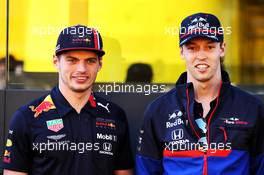 (L to R): Max Verstappen (NLD) Red Bull Racing and Daniil Kvyat (RUS) Scuderia Toro Rosso. 09.05.2019. Formula 1 World Championship, Rd 5, Spanish Grand Prix, Barcelona, Spain, Preparation Day.