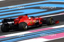 Sebastian Vettel (GER), Scuderia Ferrari  21.06.2019. Formula 1 World Championship, Rd 8, French Grand Prix, Paul Ricard, France, Practice Day.