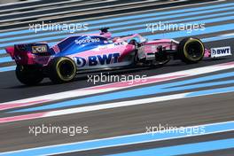 Sergio Perez (MEX), Racing Point  21.06.2019. Formula 1 World Championship, Rd 8, French Grand Prix, Paul Ricard, France, Practice Day.