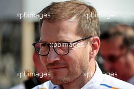 Andreas Seidl, McLaren Managing Director. 21.06.2019. Formula 1 World Championship, Rd 8, French Grand Prix, Paul Ricard, France, Practice Day.