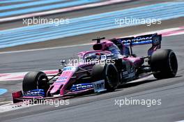 Sergio Perez (MEX) Racing Point F1 Team RP19. 21.06.2019. Formula 1 World Championship, Rd 8, French Grand Prix, Paul Ricard, France, Practice Day.