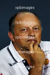 Frederic Vasseur (FRA) Alfa Romeo Racing Team Principal in the FIA Press Conference. 21.06.2019. Formula 1 World Championship, Rd 8, French Grand Prix, Paul Ricard, France, Practice Day.