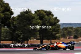 Lando Norris (GBR) McLaren MCL34. 21.06.2019. Formula 1 World Championship, Rd 8, French Grand Prix, Paul Ricard, France, Practice Day.