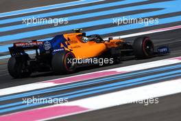 Lando Norris (GBR), McLaren F1 Team  21.06.2019. Formula 1 World Championship, Rd 8, French Grand Prix, Paul Ricard, France, Practice Day.