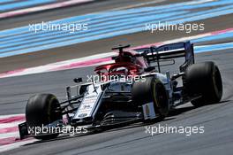 Kimi Raikkonen (FIN) Alfa Romeo Racing C38. 21.06.2019. Formula 1 World Championship, Rd 8, French Grand Prix, Paul Ricard, France, Practice Day.