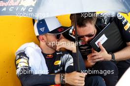 Pierre Gasly (FRA) Red Bull Racing on the grid. 23.06.2019. Formula 1 World Championship, Rd 8, French Grand Prix, Paul Ricard, France, Race Day.