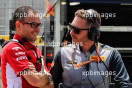 Ferrari and Pirelli. 23.06.2019. Formula 1 World Championship, Rd 8, French Grand Prix, Paul Ricard, France, Race Day.