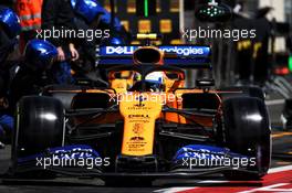 Lando Norris (GBR) McLaren MCL34 makes a pit stop. 23.06.2019. Formula 1 World Championship, Rd 8, French Grand Prix, Paul Ricard, France, Race Day.