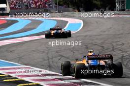 Lando Norris (GBR) McLaren MCL34. 23.06.2019. Formula 1 World Championship, Rd 8, French Grand Prix, Paul Ricard, France, Race Day.