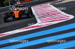 Lando Norris (GBR) McLaren MCL34. 23.06.2019. Formula 1 World Championship, Rd 8, French Grand Prix, Paul Ricard, France, Race Day.