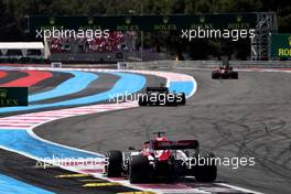 Kimi Raikkonen (FIN) Alfa Romeo Racing C38. 23.06.2019. Formula 1 World Championship, Rd 8, French Grand Prix, Paul Ricard, France, Race Day.