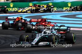 Valtteri Bottas (FIN) Mercedes AMG F1 W10 at the start of the race. 23.06.2019. Formula 1 World Championship, Rd 8, French Grand Prix, Paul Ricard, France, Race Day.