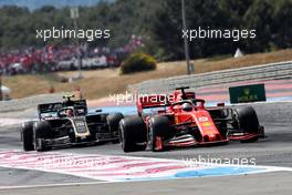 Sebastian Vettel (GER) Ferrari SF90. 23.06.2019. Formula 1 World Championship, Rd 8, French Grand Prix, Paul Ricard, France, Race Day.