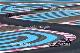Sergio Perez (MEX) Racing Point F1 Team RP19. 22.06.2019. Formula 1 World Championship, Rd 8, French Grand Prix, Paul Ricard, France, Qualifying Day.