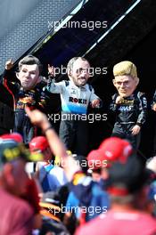 Circuit atmosphere - driver caricatures on the FanZone stage. 22.06.2019. Formula 1 World Championship, Rd 8, French Grand Prix, Paul Ricard, France, Qualifying Day.