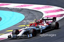 Antonio Giovinazzi (ITA) Alfa Romeo Racing C38. 22.06.2019. Formula 1 World Championship, Rd 8, French Grand Prix, Paul Ricard, France, Qualifying Day.
