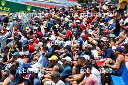 Fans in the grandstand. 22.06.2019. Formula 1 World Championship, Rd 8, French Grand Prix, Paul Ricard, France, Qualifying Day.
