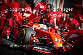 Sebastian Vettel (GER) Ferrari SF90. 22.06.2019. Formula 1 World Championship, Rd 8, French Grand Prix, Paul Ricard, France, Qualifying Day.