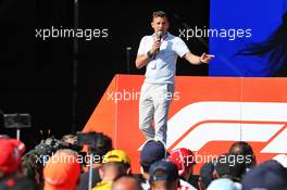 Will Buxton (GBR) F1 Digital Presenter on the FanZone stage. 22.06.2019. Formula 1 World Championship, Rd 8, French Grand Prix, Paul Ricard, France, Qualifying Day.