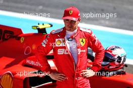 Charles Leclerc (MON) Ferrari in qualifying parc ferme. 22.06.2019. Formula 1 World Championship, Rd 8, French Grand Prix, Paul Ricard, France, Qualifying Day.