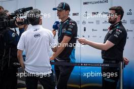 Robert Kubica (POL) Williams Racing with the media. 20.06.2019. Formula 1 World Championship, Rd 8, French Grand Prix, Paul Ricard, France, Preparation Day.