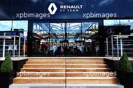 The new Renault F1 Team motorhome. 20.06.2019. Formula 1 World Championship, Rd 8, French Grand Prix, Paul Ricard, France, Preparation Day.