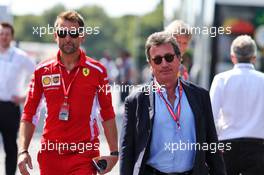 Louis Camilleri (ITA) Ferrari Chief Executive Officer. 20.06.2019. Formula 1 World Championship, Rd 8, French Grand Prix, Paul Ricard, France, Preparation Day.