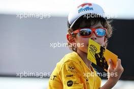 A young Renault F1 Team fan. 20.06.2019. Formula 1 World Championship, Rd 8, French Grand Prix, Paul Ricard, France, Preparation Day.