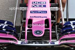 Racing Point F1 Team RP19 front wing. 20.06.2019. Formula 1 World Championship, Rd 8, French Grand Prix, Paul Ricard, France, Preparation Day.