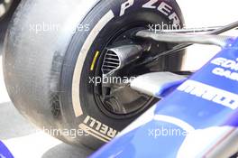 Toro Rosso front brake and suspension. 27.06.2019. Formula 1 World Championship, Rd 9, Austrian Grand Prix, Spielberg, Austria, Preparation Day.