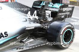 Mercedes Rear wing. 27.06.2019. Formula 1 World Championship, Rd 9, Austrian Grand Prix, Spielberg, Austria, Preparation Day.