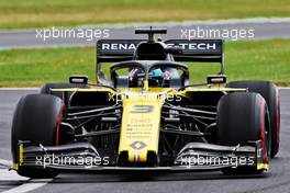 Daniel Ricciardo (AUS) Renault F1 Team RS19. 12.07.2019. Formula 1 World Championship, Rd 10, British Grand Prix, Silverstone, England, Practice Day.