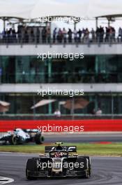 Kevin Magnussen (DEN) Haas VF-19. 12.07.2019. Formula 1 World Championship, Rd 10, British Grand Prix, Silverstone, England, Practice Day.