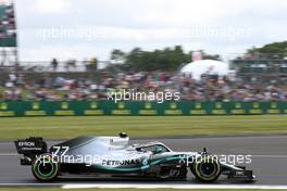 Valtteri Bottas (FIN), Mercedes AMG F1  12.07.2019. Formula 1 World Championship, Rd 10, British Grand Prix, Silverstone, England, Practice Day.
