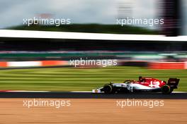 Kimi Raikkonen (FIN) Alfa Romeo Racing C38. 12.07.2019. Formula 1 World Championship, Rd 10, British Grand Prix, Silverstone, England, Practice Day.
