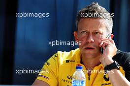 Marcin Budkowski (POL) Renault F1 Team Executive Director. 12.07.2019. Formula 1 World Championship, Rd 10, British Grand Prix, Silverstone, England, Practice Day.