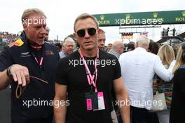 Daniel Craig (GBR), Actor (007 James Bond). 14.07.2019. Formula 1 World Championship, Rd 10, British Grand Prix, Silverstone, England, Race Day.