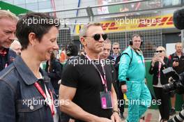 Daniel Craig (GBR), Actor (007 James Bond). 14.07.2019. Formula 1 World Championship, Rd 10, British Grand Prix, Silverstone, England, Race Day.