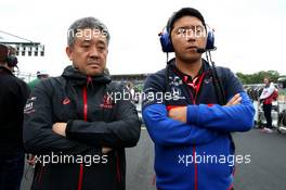 Masashi Yamamoto (JPN) Honda Racing F1 Managing Director.  14.07.2019. Formula 1 World Championship, Rd 10, British Grand Prix, Silverstone, England, Race Day.
