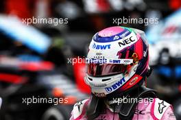 Sergio Perez (MEX) Racing Point F1 Team. 14.07.2019. Formula 1 World Championship, Rd 10, British Grand Prix, Silverstone, England, Race Day.