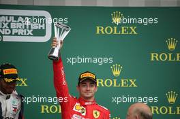 3rd place Charles Leclerc (MON) Ferrari SF90. 14.07.2019. Formula 1 World Championship, Rd 10, British Grand Prix, Silverstone, England, Race Day.