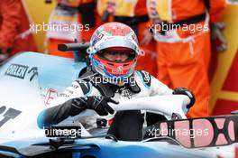 George Russell (GBR) Williams Racing FW42 in parc ferme. 14.07.2019. Formula 1 World Championship, Rd 10, British Grand Prix, Silverstone, England, Race Day.