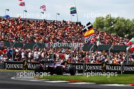 Sergio Perez (MEX) Racing Point F1 Team RP19. 14.07.2019. Formula 1 World Championship, Rd 10, British Grand Prix, Silverstone, England, Race Day.