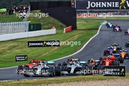 Lewis Hamilton (GBR) Mercedes AMG F1 W10. 14.07.2019. Formula 1 World Championship, Rd 10, British Grand Prix, Silverstone, England, Race Day.