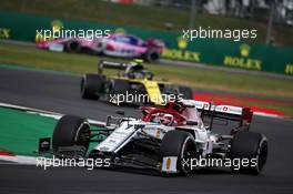 Kimi Raikkonen (FIN) Sauber C37. 14.07.2019. Formula 1 World Championship, Rd 10, British Grand Prix, Silverstone, England, Race Day.