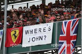 Fans and flags. 14.07.2019. Formula 1 World Championship, Rd 10, British Grand Prix, Silverstone, England, Race Day.
