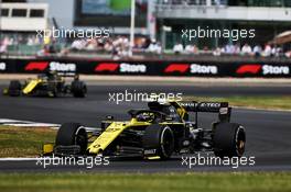 Nico Hulkenberg (GER) Renault F1 Team RS19. 14.07.2019. Formula 1 World Championship, Rd 10, British Grand Prix, Silverstone, England, Race Day.
