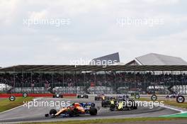 Lando Norris (GBR) McLaren MCL34. 14.07.2019. Formula 1 World Championship, Rd 10, British Grand Prix, Silverstone, England, Race Day.