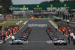 The Grid. 14.07.2019. Formula 1 World Championship, Rd 10, British Grand Prix, Silverstone, England, Race Day.